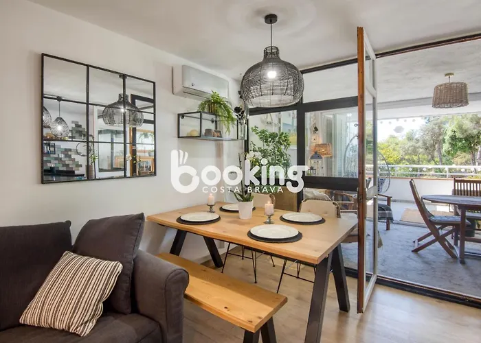 Appartement Hortensias Amb Aire Acondicionat, A Prop De La Platja I Amb Accès A Piscina